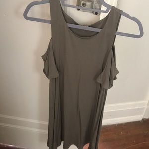 Army green dress